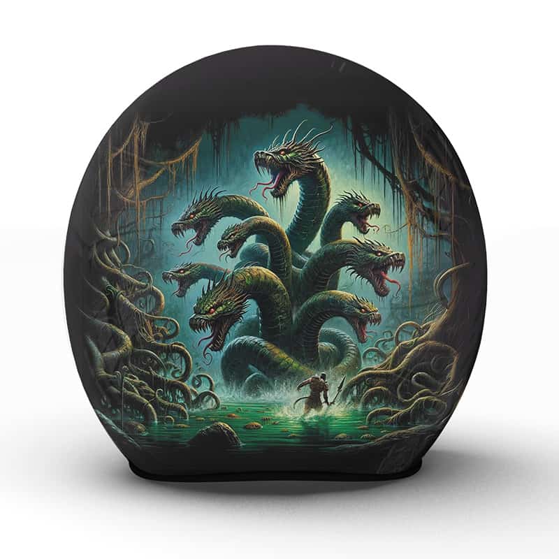 Der "Hydra" Helm ist eine Ode an unsterbliche Legenden und verkörpert mit seinem furchteinflößenden Design die Kraft des Bikers - Jetzt bestellen!