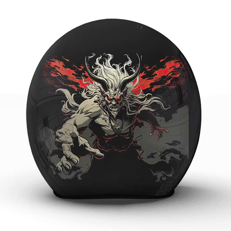 Der "Oni" Helm verkörpert mit seinem Dämonischen Design den Mut und die Kraft eines Kriegers - Jetzt bestellen!