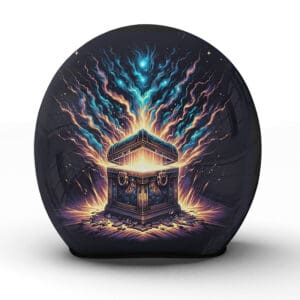 Der "Pandora" Helm aus unserer Manufaktur ist ein Symbol für Abenteuer und das Unbekannte