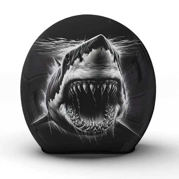 Entfesseln Sie mit dem "Shark" Helm die Macht des Meeres das Stärke eines weißen Haies symbolisiert - Jetzt bestellen!