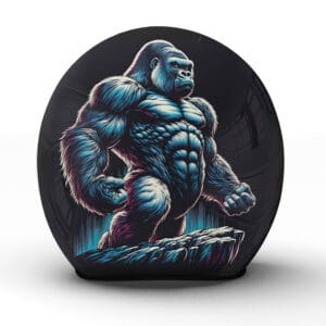 Entfesseln Sie Ihre wilde Seite mit dem "Silverback" Gorilla Helm