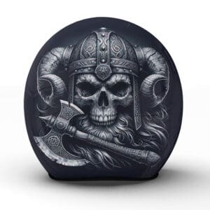 Der "Skaldaxe" Helm ist ein Tribut an die nordische Kriegskunst um den Geist der Wikinger auf die Straße zu bringen - Jetzt bestellen!