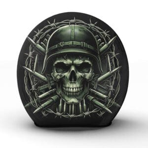 Der "Valor" Helm verkörpert Stärke und Mut mit seinem Soldaten-Totenkopf - Jetzt bestellen!
