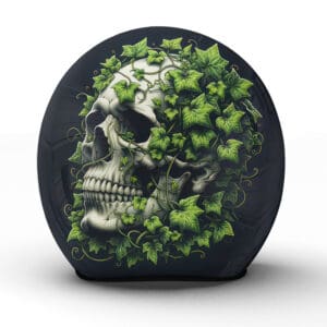 Der handgefertigte "Verdantistry" Helm