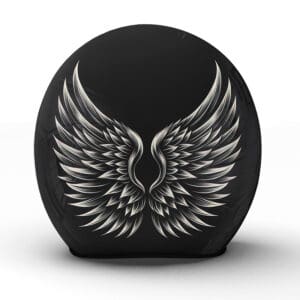 Der handgefertigte "Wings" Helm ist eine Ode an die Freiheit