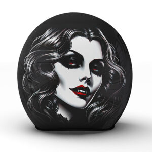 Der "Vampiress" Helm ist ein Symbol der Verführung und Kraft