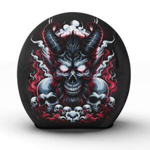 Der "Mephisto" Helm ist ein Symbol für Rebellion und Kraft. Sein Dämonisches Design lädt dazu ein