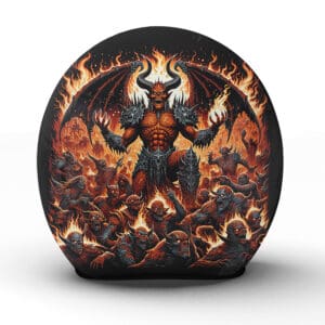Der ausdrucksstarke "Hell-Lord" Helm