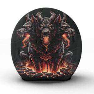 Der "Cerberus" Helm inspiriert den Fahrer mit der mythischen Präsenz des mächtigen Wächters - Jetzt bestellen!