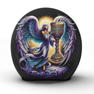 Der "Chalice" Motorradhelm symbolisiert Stärke und Frieden