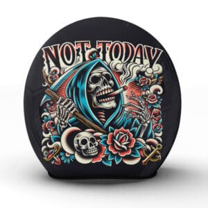 Feiern Sie das Leben mit dem "Not-Today" -Helm Handwerkskunst