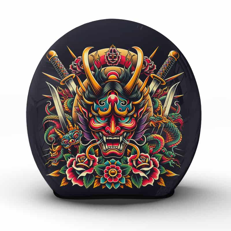 Entfesseln Sie den Samurai in Ihnen mit dem "Hannya"-Helm Handwerkskunst