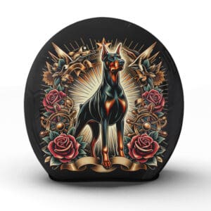 Erwecken Sie den Beschützer in Ihnen mit dem "Doberman"-Helm  ein Symbol der Treue - Jetzt bestellen!