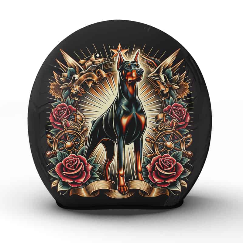 Erwecken Sie den Beschützer in Ihnen mit dem "Doberman"-Helm ein Symbol der Treue - Jetzt bestellen!