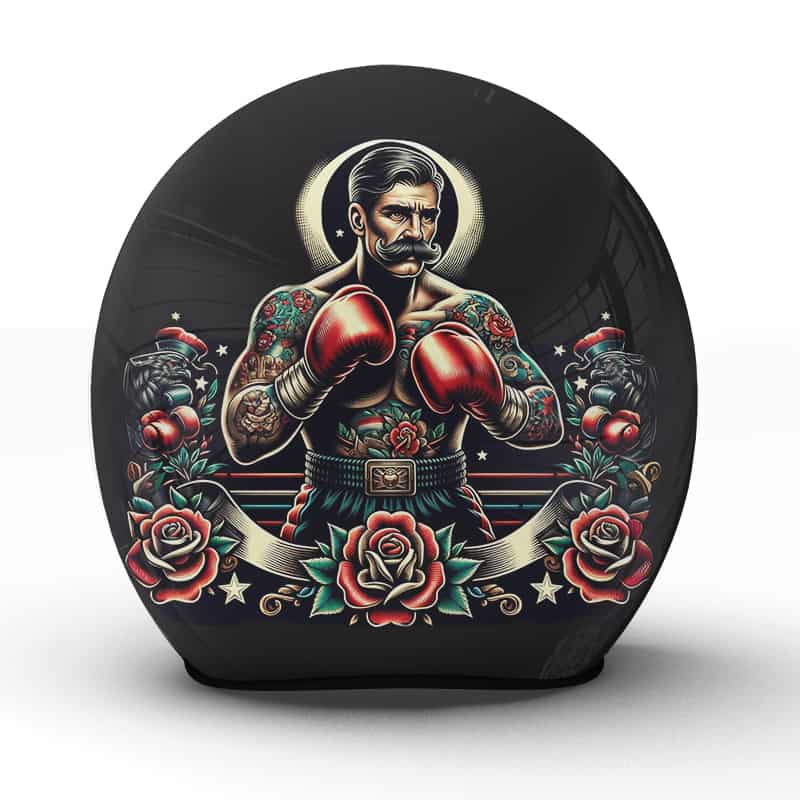 Treten Sie mit dem "Boxer" -Helm in den Ring des Lebens Handwerkskunst