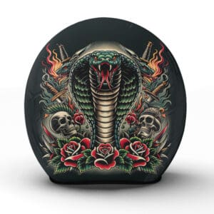 Verkörpern Sie Furchtlosigkeit mit dem "Viper"-Helm ein Kunstwerk