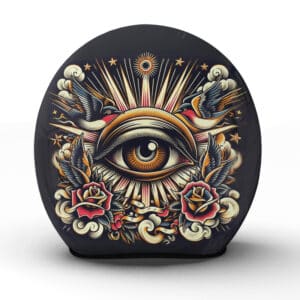 Erkennen Sie die Welt neu mit dem "Iris" -Helm ein Spiegel der Seele