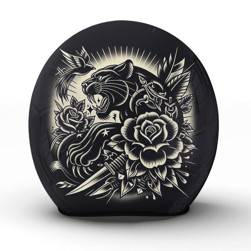 Entfesseln Sie den Geist der Wildnis mit dem "Pardus"-Helm ein handgefertigtes Meisterwerk - Jetzt bestellen!