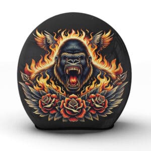 Erlebe pure Kraft und Freiheit mit dem "Gorilla"-Helm