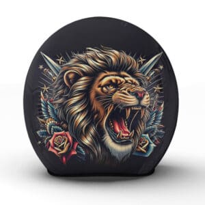 Der "Lion"-Helm  eine Verkörperung von Stärke und Mut. Fühle das Brüllen der Freiheit