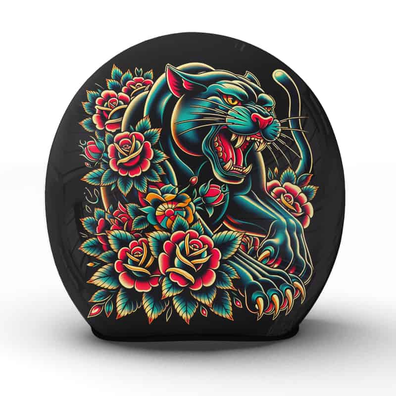 Der "Panthera" Helm: Vereint Stärke und Schönheit in meisterhafter Handarbeit - Jetzt bestellen!