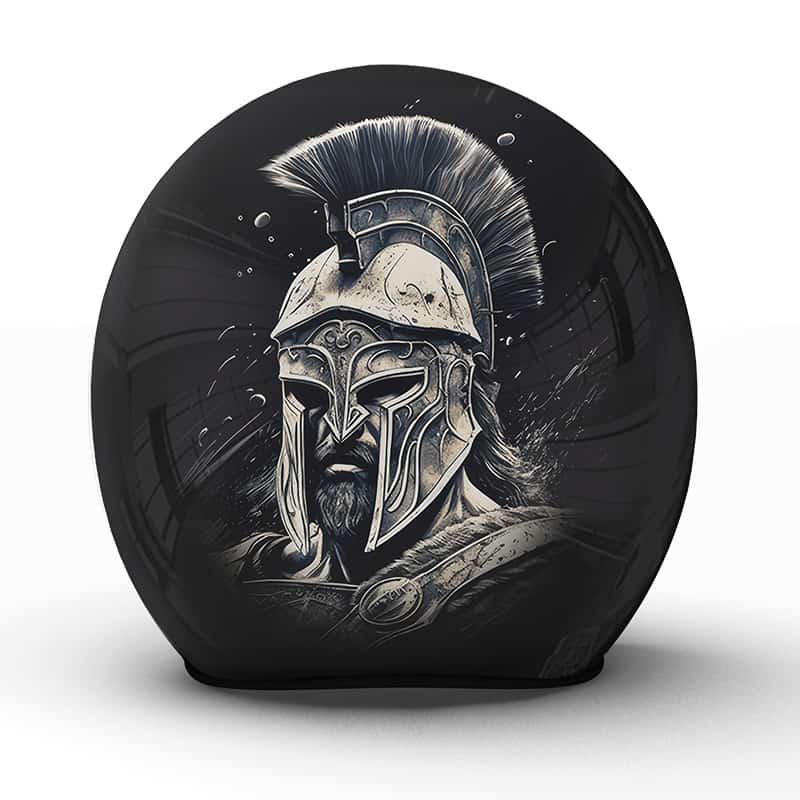 Der "Gladiator" Motorradhelm trägt die Ehre und den Geist der antiken Krieger - Jetzt bestellen!
