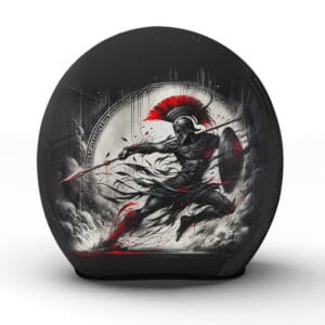 Der "Leonidas" Motorradhelm: Ein Symbol für Stärke und Heldenmut