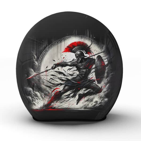 Der "Leonidas" Motorradhelm: Ein Symbol für Stärke und Heldenmut