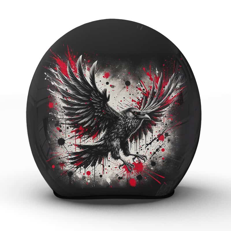 Entfesseln Sie Ihren Geist mit dem "Crow" Motorradhelm Handwerkskunst und Stil für die freie Seele auf der Straße - Jetzt bestellen!