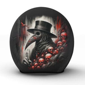 Entdecken Sie mit "Plague" die Tiefe der Geschichte - ein Helm