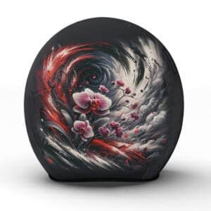 Feinster "Orchid" Helm: Kunst und Schutz in perfekter Harmonie - Jetzt bestellen!