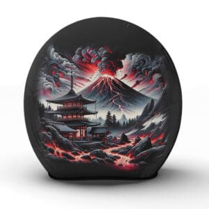 "Volcano" Helm: Ein Meisterwerk der Handarbeit