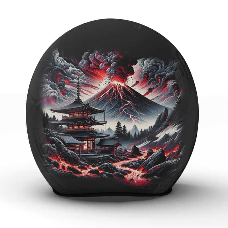 "Volcano" Helm: Ein Meisterwerk der Handarbeit