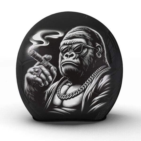 Meistere jede Straße mit dem "Cool" Helm inspiriert von der Ruhe und Autorität eines Gorillas - Jetzt bestellen!