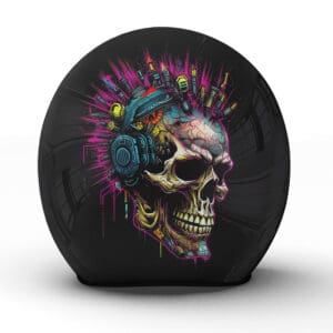 Dieses markante Totenkopfmotiv verleiht jedem Ride einen Hauch von Anarchie und Unabhängigkeit - Jetzt bestellen!