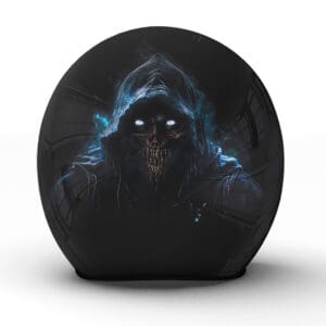 Der "Reaper" Motorradhelm ist ein atemberaubendes Kunstwerk mit einer mystischen Ausstrahlung - Jetzt bestellen!