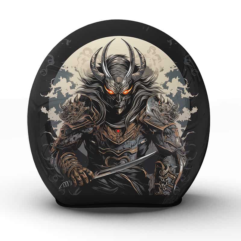 Der "Samurai" Helm aus unserer Manufaktur ist ein Meisterwerk der Präzision