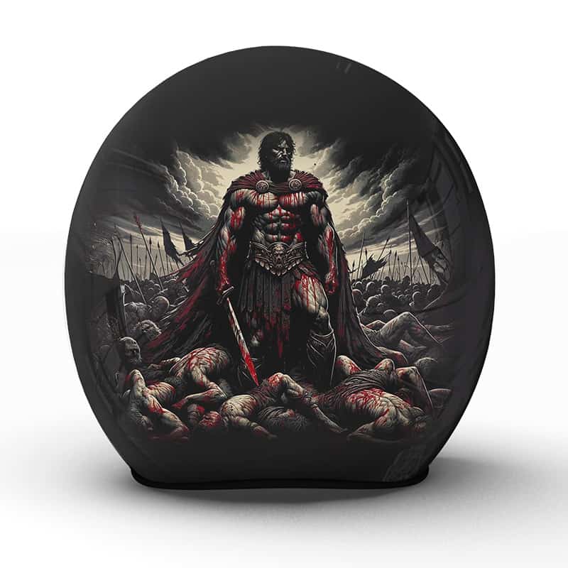 Der "Ares" Helm aus unserer Manufaktur ist ein Tribut an den Kriegsgott