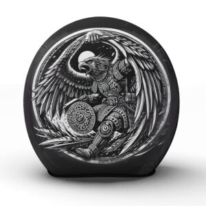 Der "Cuauhtemoc" Helm aus unserer Manufaktur ist ein Meisterstück