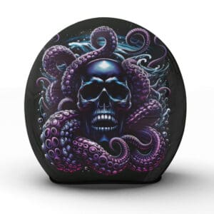 Der Helm "Deep-Sea" fängt mit seinem Oktopus- und Totenkopfmotiv das Unbekannte Ozeane ein - Jetzt bestellen!