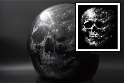 Dein Helm bedrucken lassen